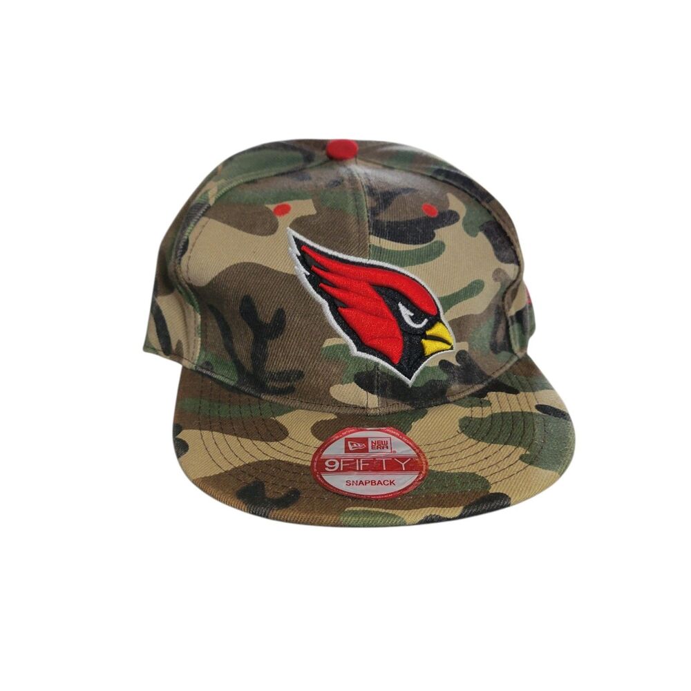 Arizona Cardinals Hat Cap Fitted Men's Camo New Era 59 Fifty 7 3/8 Embroidered